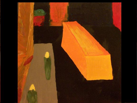 10. Largo Argentina. Olio su tela. 60x60