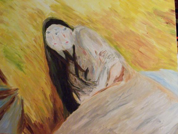 16, Alessandra, Porto. Olio su tela 70 x 60