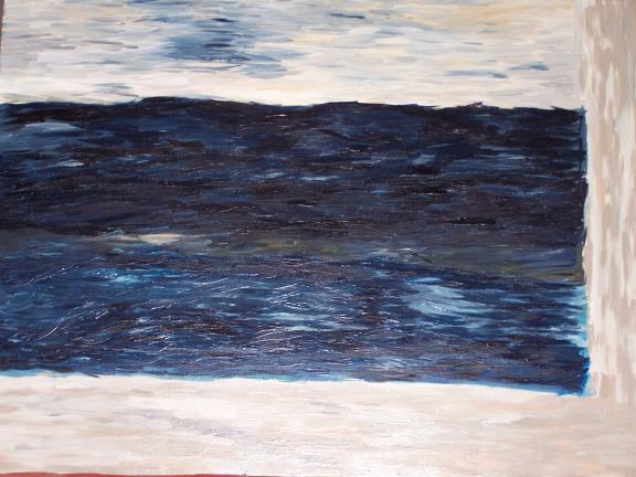 20. Mar Tirreno I. Olio su tela 90 x 60