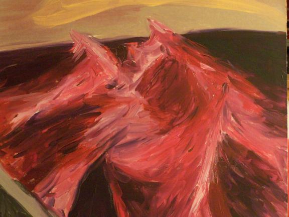 23. Mar Tirreno III. Olio su tela 60 x 60
