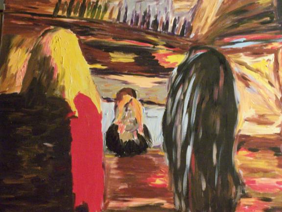 40a. Da Annetta. Olio su tela. 70x60