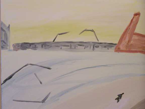 57. Canale della Giudecca II. Olio su tela 70 x 50